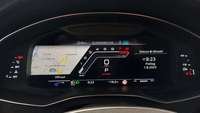 View of instrument panel
