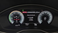 View of instrument panel