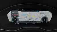 View of instrument panel