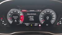 View of instrument panel