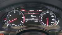 View of instrument panel