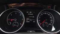 View of instrument panel