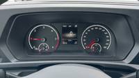 View of instrument panel