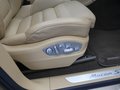 View of control buttons for electric seat adjustment