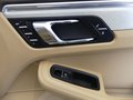 View of control buttons for electric seat adjustment