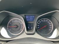 View of instrument panel