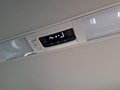 View of rear climate control switch