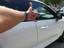 Traces of impact on door edge front right