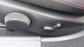 View of control buttons for electric seat adjustment