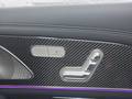 View of control buttons for electric rear seat adjustment