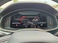 View of instrument panel