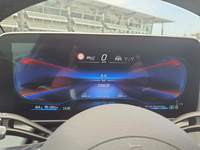 View of instrument panel