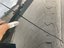 Left mudguard