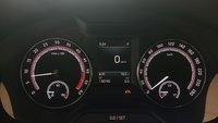 View of instrument panel