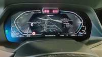 View of instrument panel