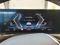 View of instrument panel