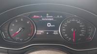 View of instrument panel