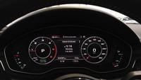 View of instrument panel