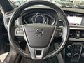 View of steering wheel
