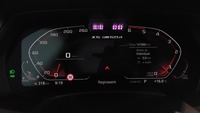 View of instrument panel