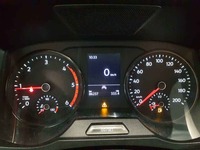 View of instrument panel