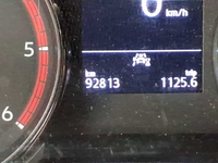 View of instrument panel