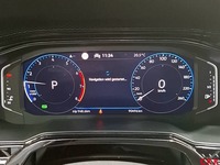 View of instrument panel