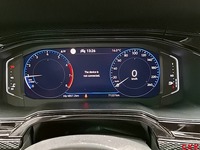 View of instrument panel