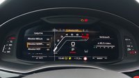 View of instrument panel