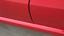 Traces of impact on door edge front left