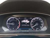 View of instrument panel