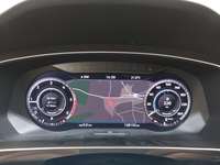 View of instrument panel