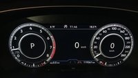 View of instrument panel