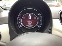 View of instrument panel