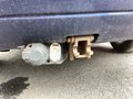 View of trailer tow-bar hitch