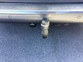 View of trailer tow-bar hitch