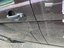 Traces of impact on door edge front left