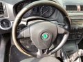 View of steering wheel