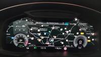 View of instrument panel