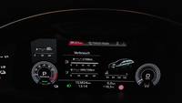 View of instrument panel