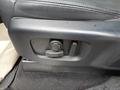 View of control buttons for electric seat adjustment