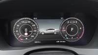 View of instrument panel