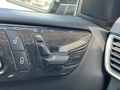 View of control buttons for electric seat adjustment