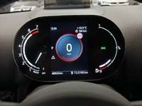 View of instrument panel
