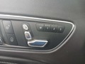 View of control buttons for electric seat adjustment