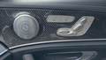 View of control buttons for electric seat adjustment
