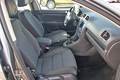 View of front seats