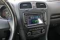 View of centre console