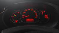 View of instrument panel