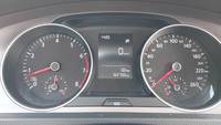 View of instrument panel